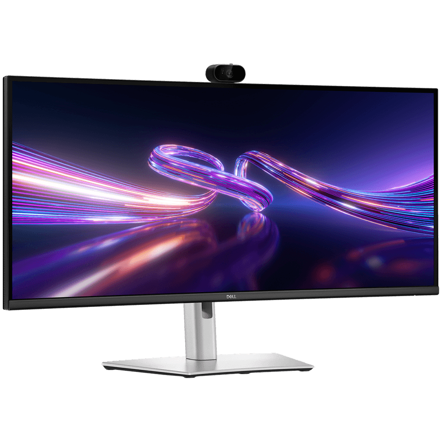 Monitor Dell 34 P3426WEV Curved, 3440x1440, WQHD, 100 Hz, IPS Antiglare, 21:9, 1500:1, 350 cd/m2, 8ms/5ms, 178/178, DP, HDMI, 2xUSB-C (DP/PD), USB-B, 3xUSB A, RJ-45, Cam, Tilt, Swivel, Slant, Height Adjust, 3Y