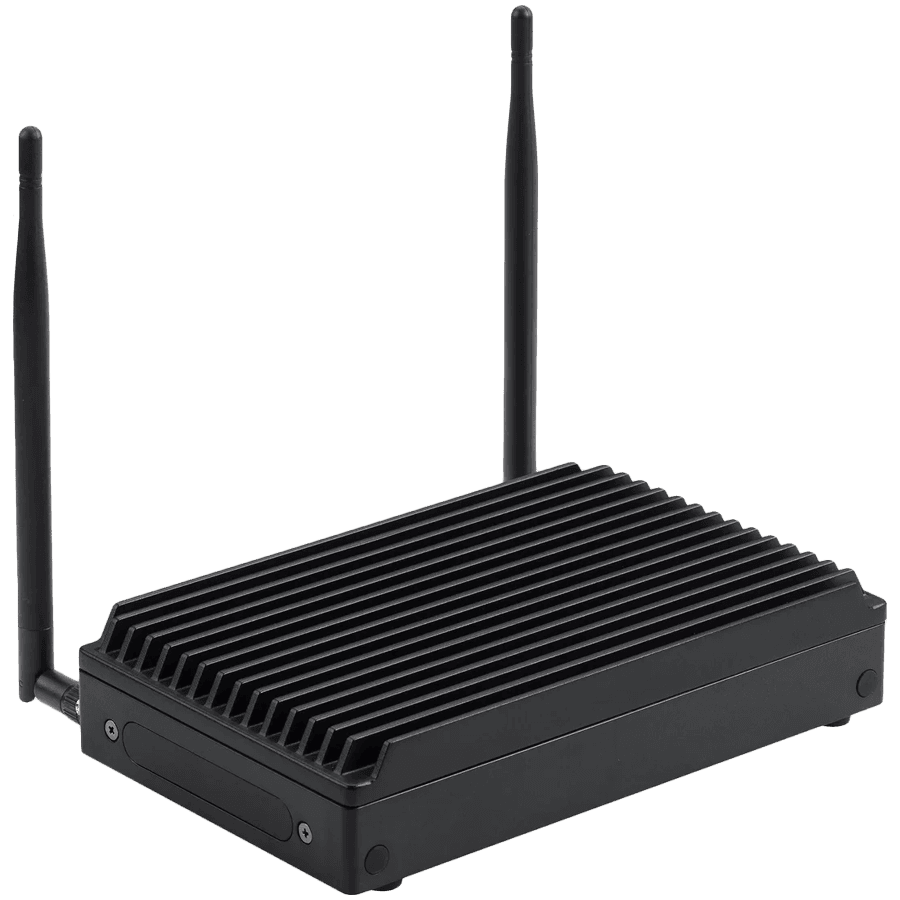 ASUS NUC Rugged/BNUC13BRFA400B02I/Intel Atom X7425E/Intel UHD Graphics/6xUSB/M.2 22x80 NVMe; M.2 30x42 SATA SSD,PCI x1,USB3.2 Gen2/2,5Gbe Dual LAN/2xHDMI/64G eMMC/no RAM/AX210/no OS/EU Cord/Kit(L6)/EAN:4711387471586