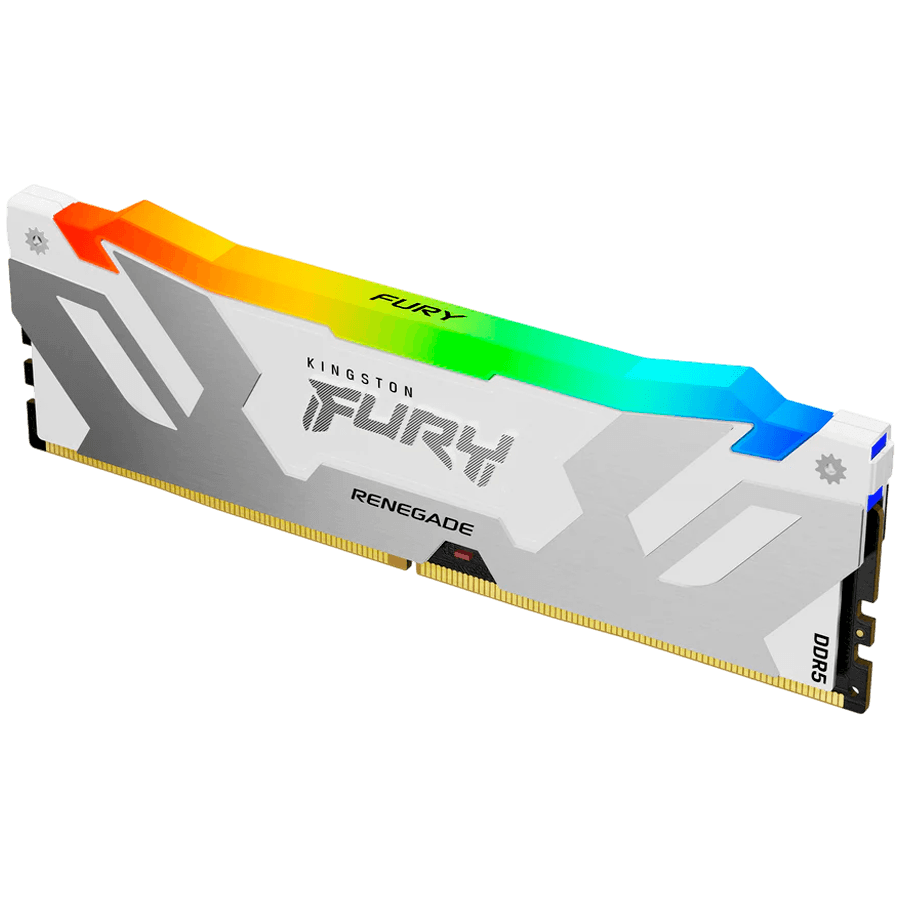 Kingston 16GB 7600MT/s DDR5 CL38 DIMM FURY Renegade RGB White XMP