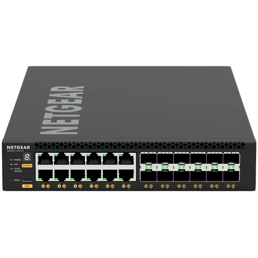 M4350-12X12F MANAGED SWITCH