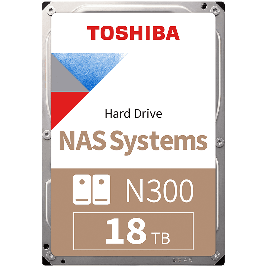 HDD NAS TOSHIBA N300 BULK 18TB 3.5", 1024MB, 7200 RPM, SATA, SKU: HDEX00XZNA51F