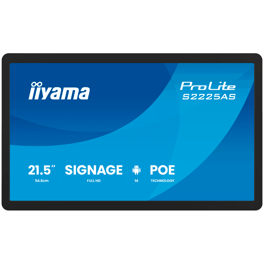 IIYAMA Monitor LED S2225AS-B1P Android Touch