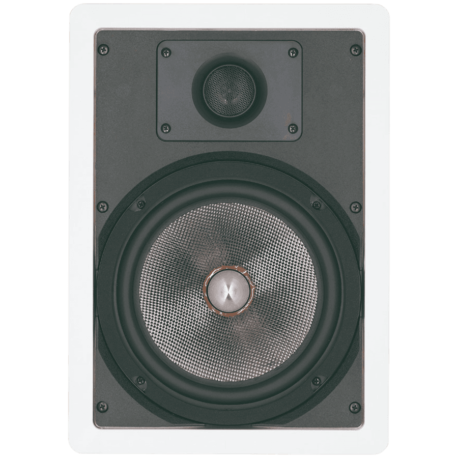 Magnat Interior IW 810 IN-WALL SPEAKER WITH 8" WOOFER, White, Single