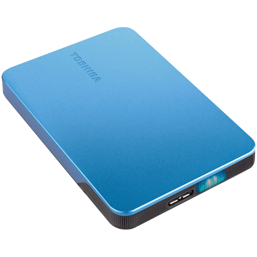 Toshiba External Hard Drive Canvio Flex (2.5 " 2TB, USB3.2 Gen 1, Metallic Blue)