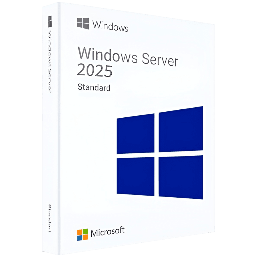 DELL EMC Windows Server 2025 Standard,No Media, WS2022 Std Downgrade w/DVD Media,Multi Lang, Customer Kit