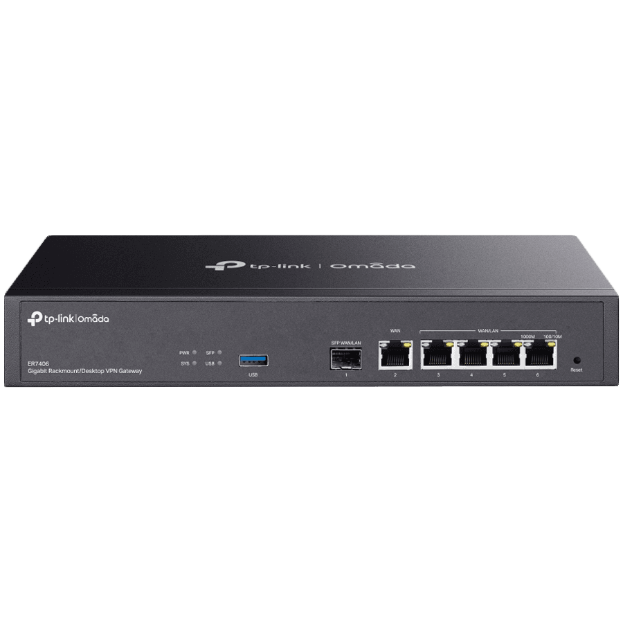 Omada Gigabit Rackmount/Desktop VPN Gateway