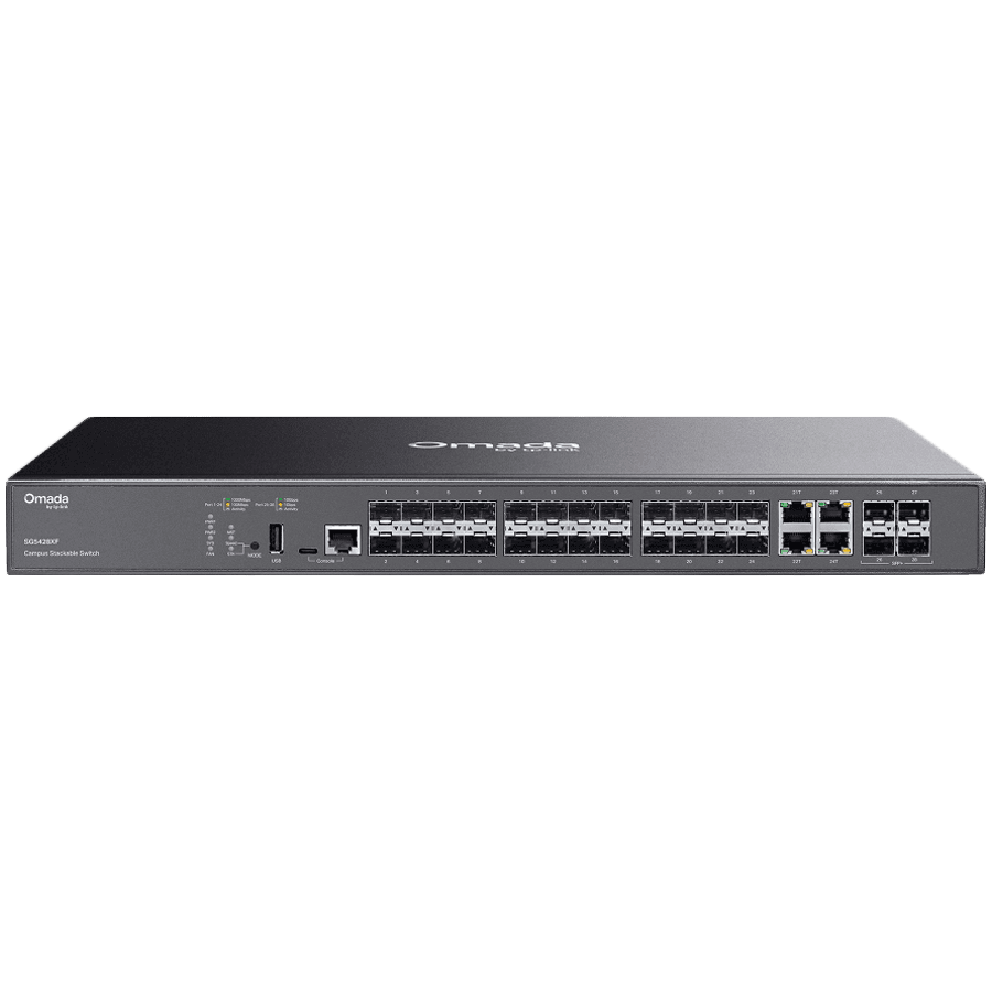 Omada Port Gigabit Stackable Lite L3 Managed PoE