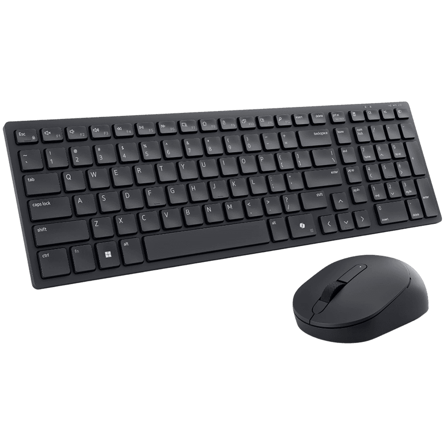 Dell Pro Compact Silent Keyboard and Mouse - KM555 - Adriatic (QWERTZ)