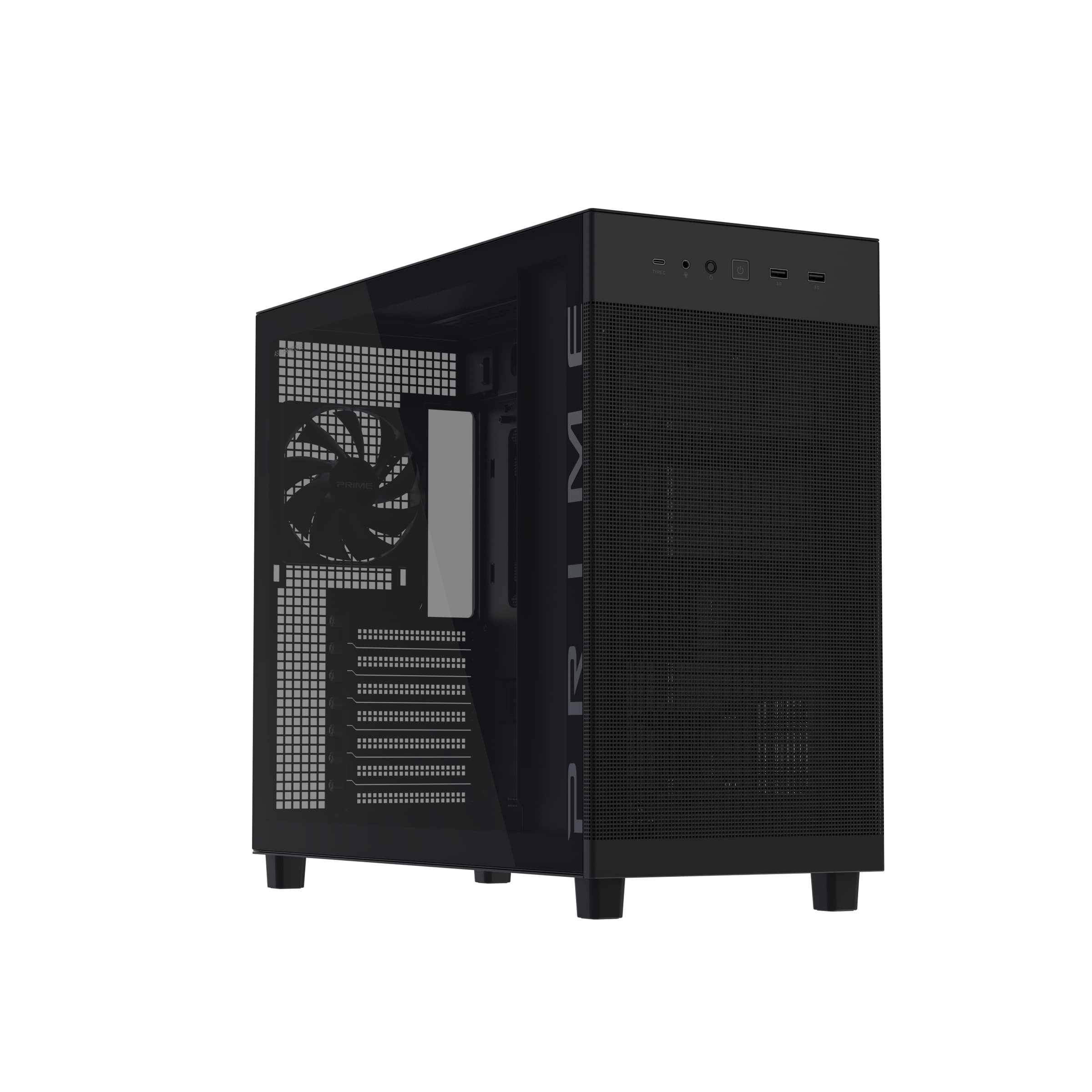 ASUS PRIME AP303 TG BLACK ATX Case