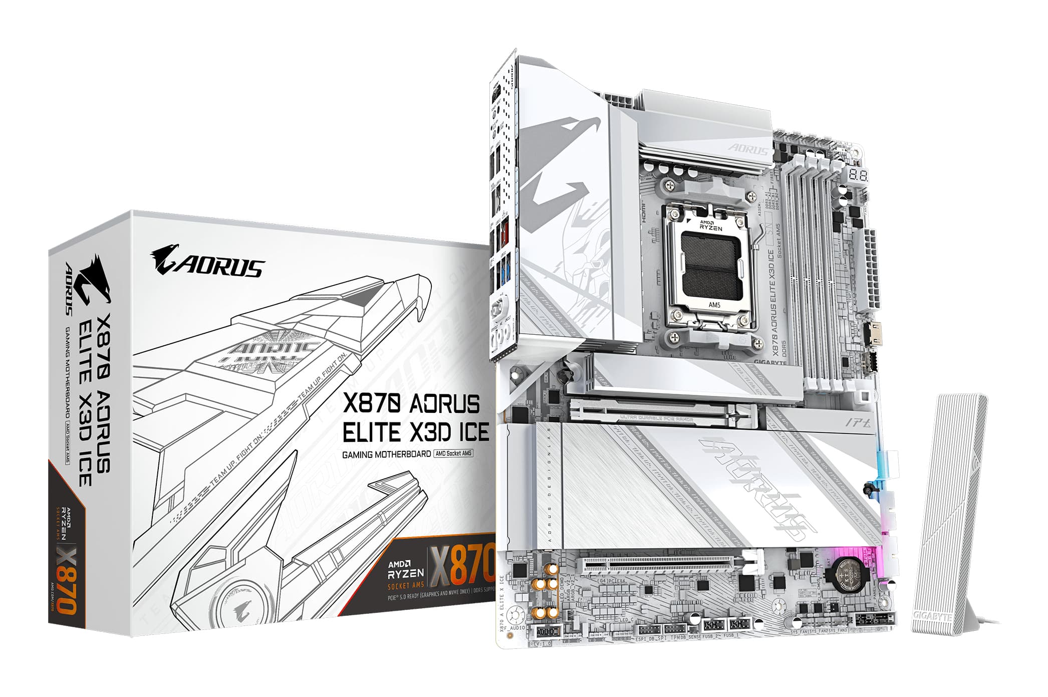GIGABYTE X870 A ELITE X ICE