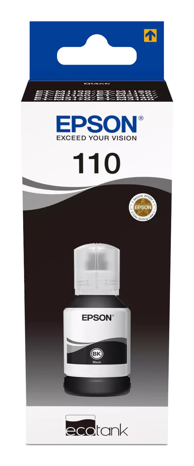 EPSON 4LB 110 EcoTank black ink bottle