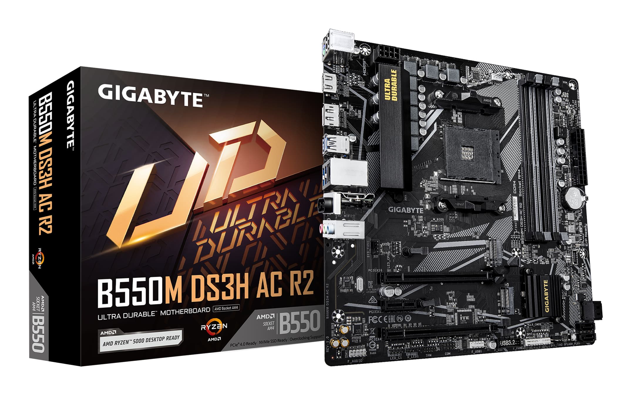 GIGABYTE B550M DS3H AC R2 AM4