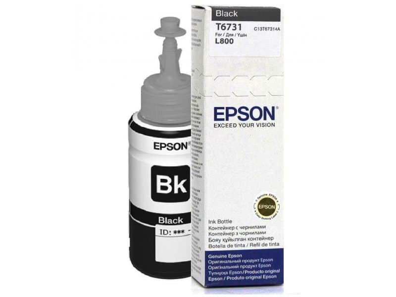 EPSON LB5 T6731 BLACK INK BOTTLE