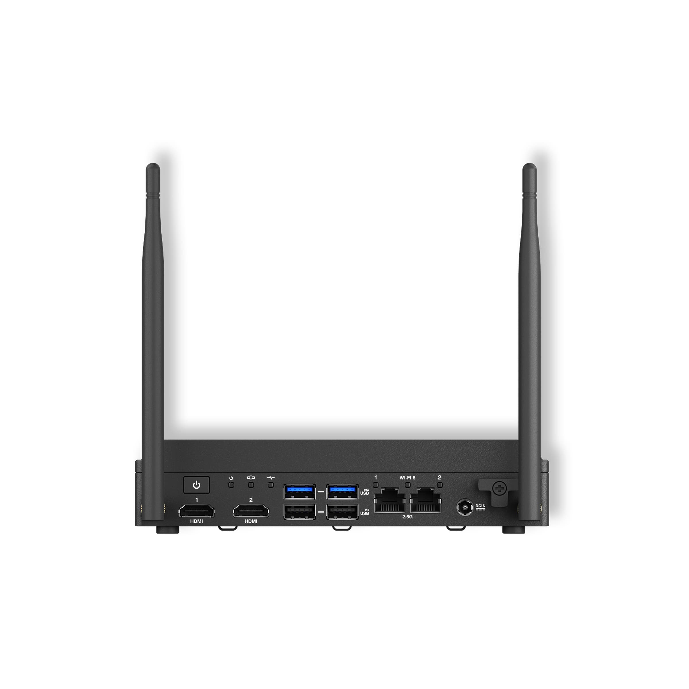 ASUS NUC Rugged/BNUC13BRFA200B00I/Intel Atom X7211E/Intel UHD Graphics/6xUSB/M.2 22x80 NVMe; M.2 30x42 SATA SSD,PCI x1,USB3.2 Gen2/2,5Gbe Dual LAN/2xHDMI/64G eMMC/no RAM/AX210/no OS/No Cord/Kit(L6)/EAN:4711387471487