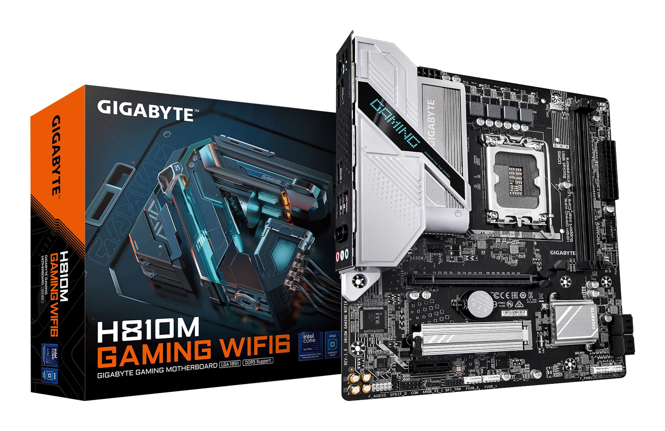 GIGABYTE H810M GAMING WIFI6 LGA1851 MB