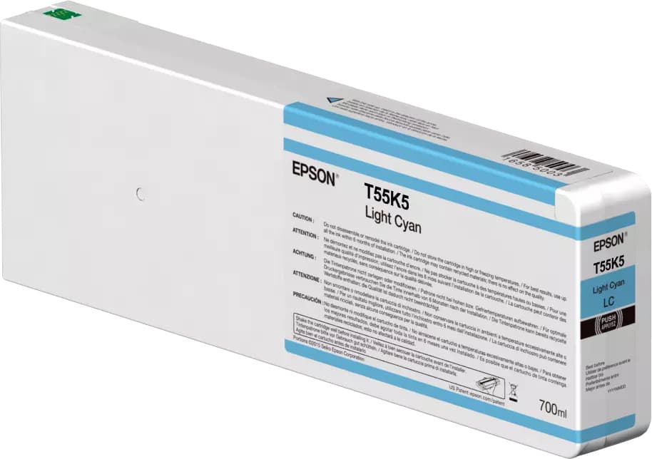 EPSON Singlepack Light Cyan T55K500