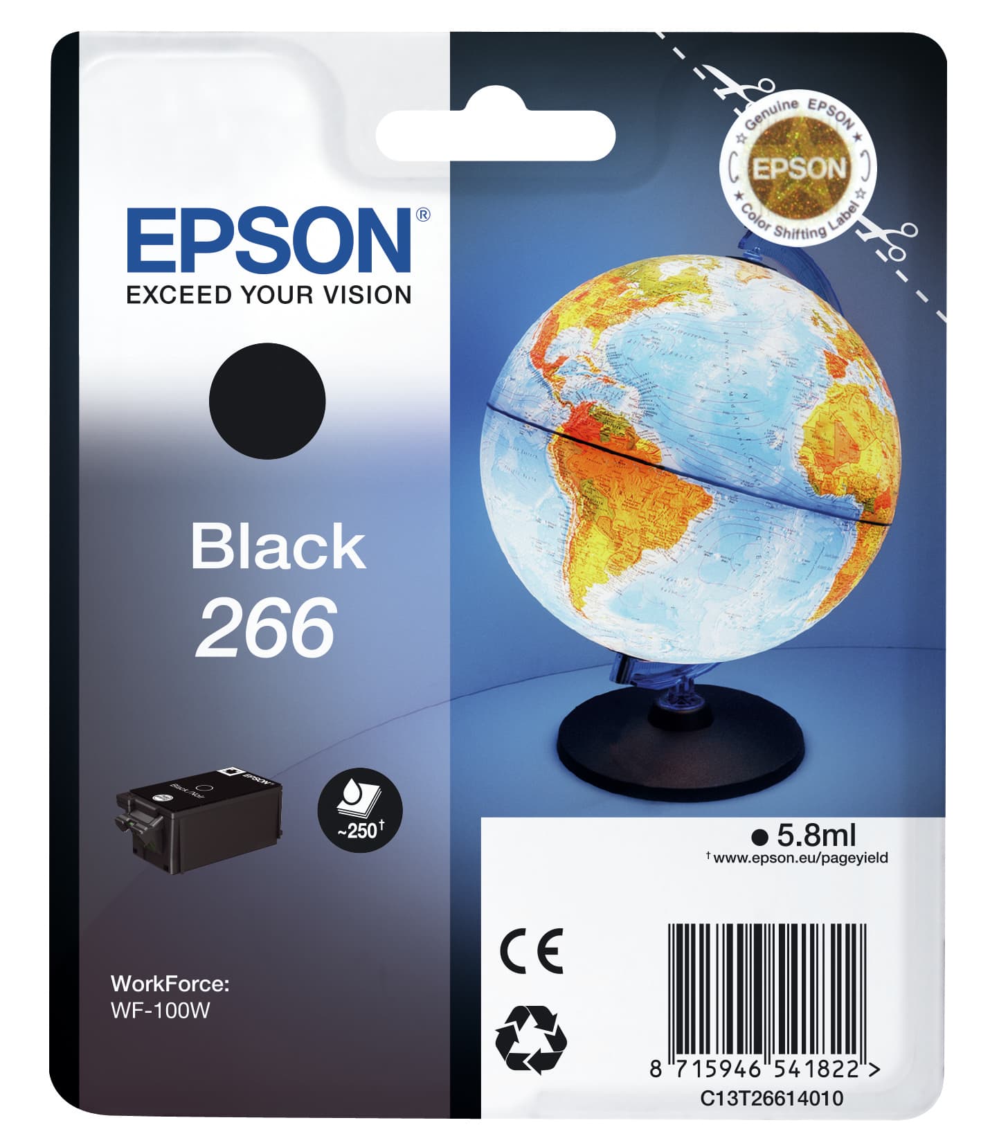 EPSON 4LB 266 ink cartridge black