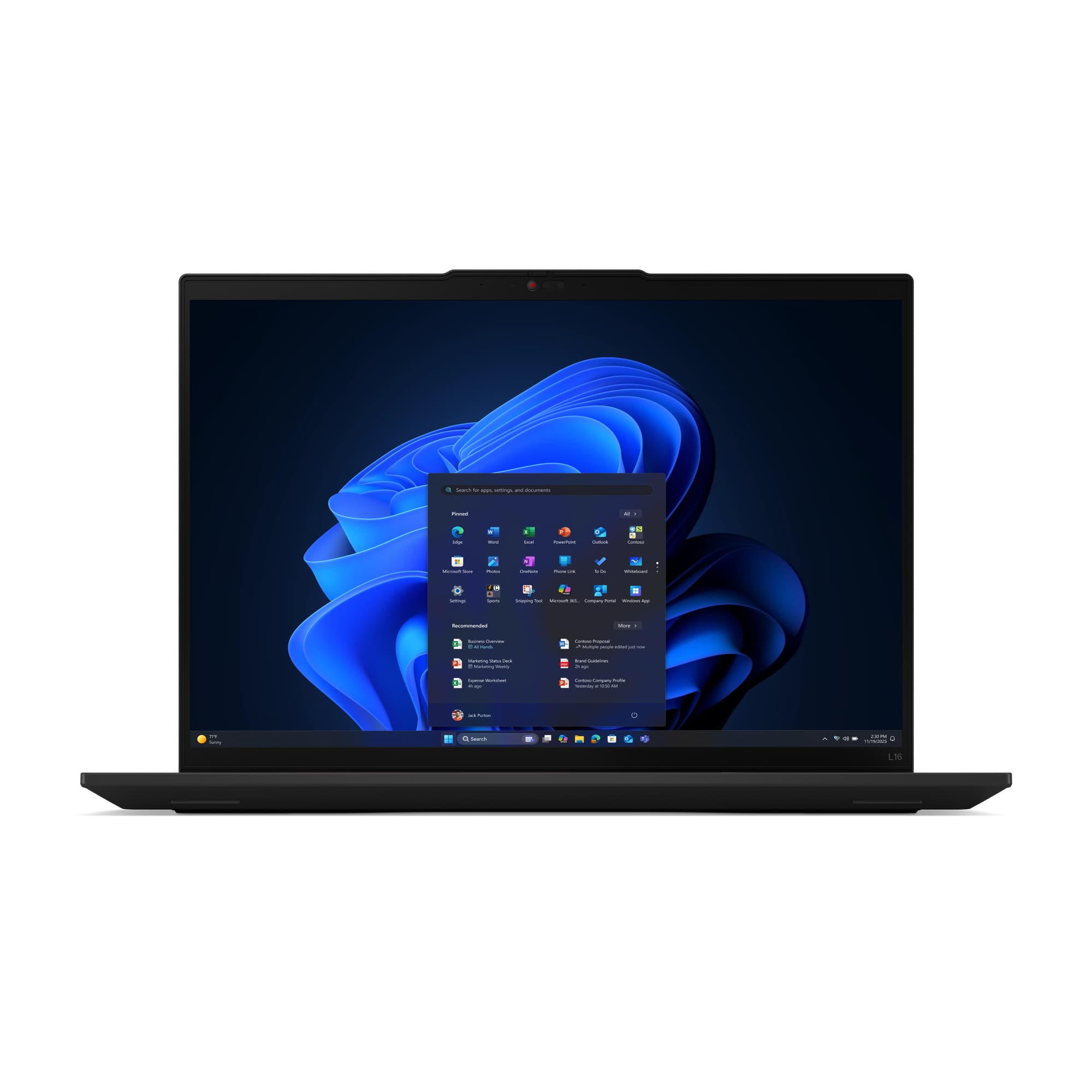 LENOVO TP L16 G2 U7 255U 16i 16GB 512GB