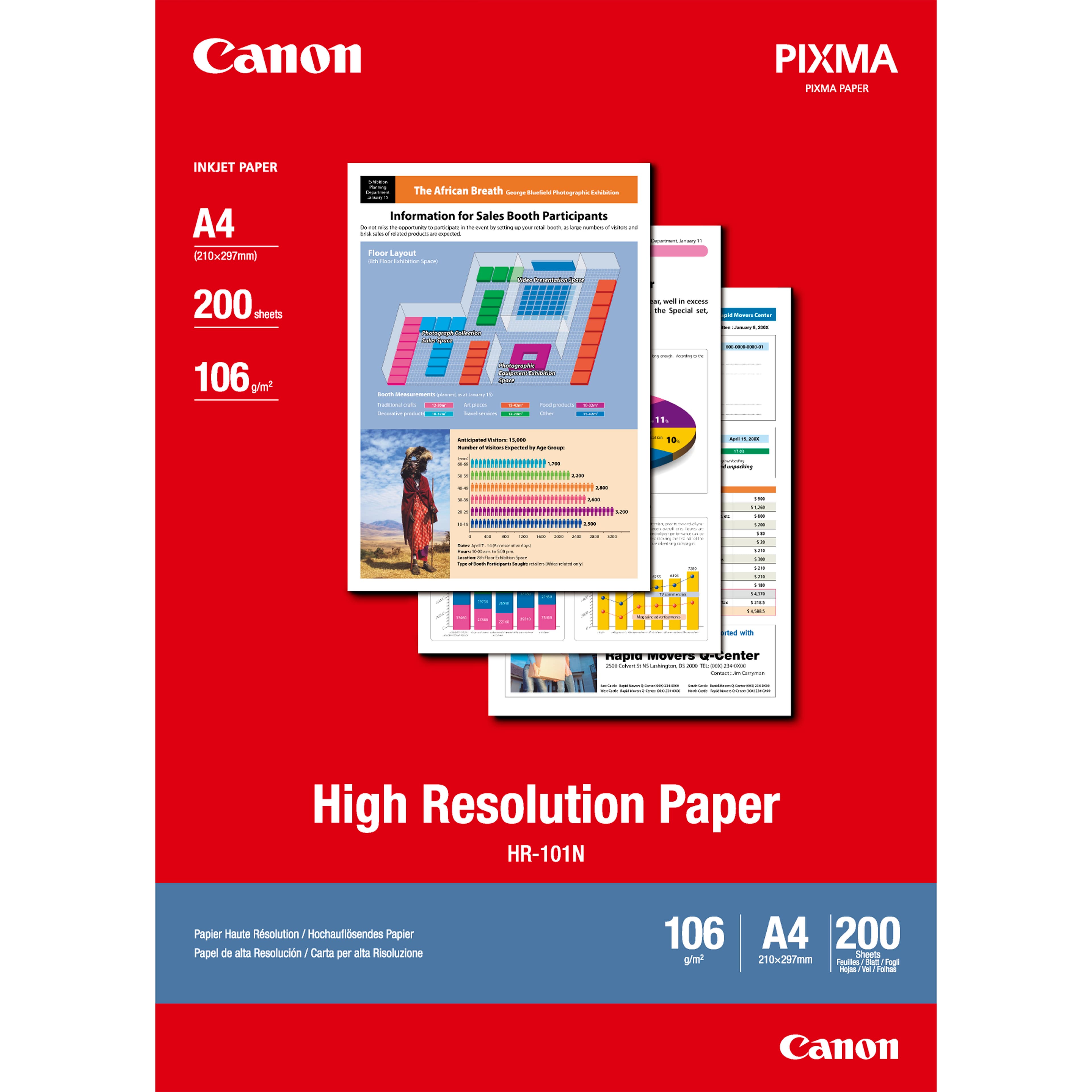 CANON HR-101N paper A4 200sheet
