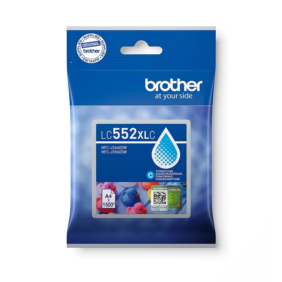 BROTHER LC552XLC ink cyan
