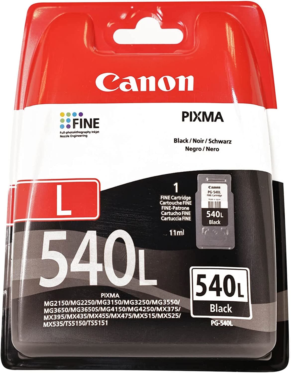 CANON 1LB PG-540L Black Ink Cartridge
