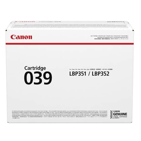 CANON CRG039 cartridge black