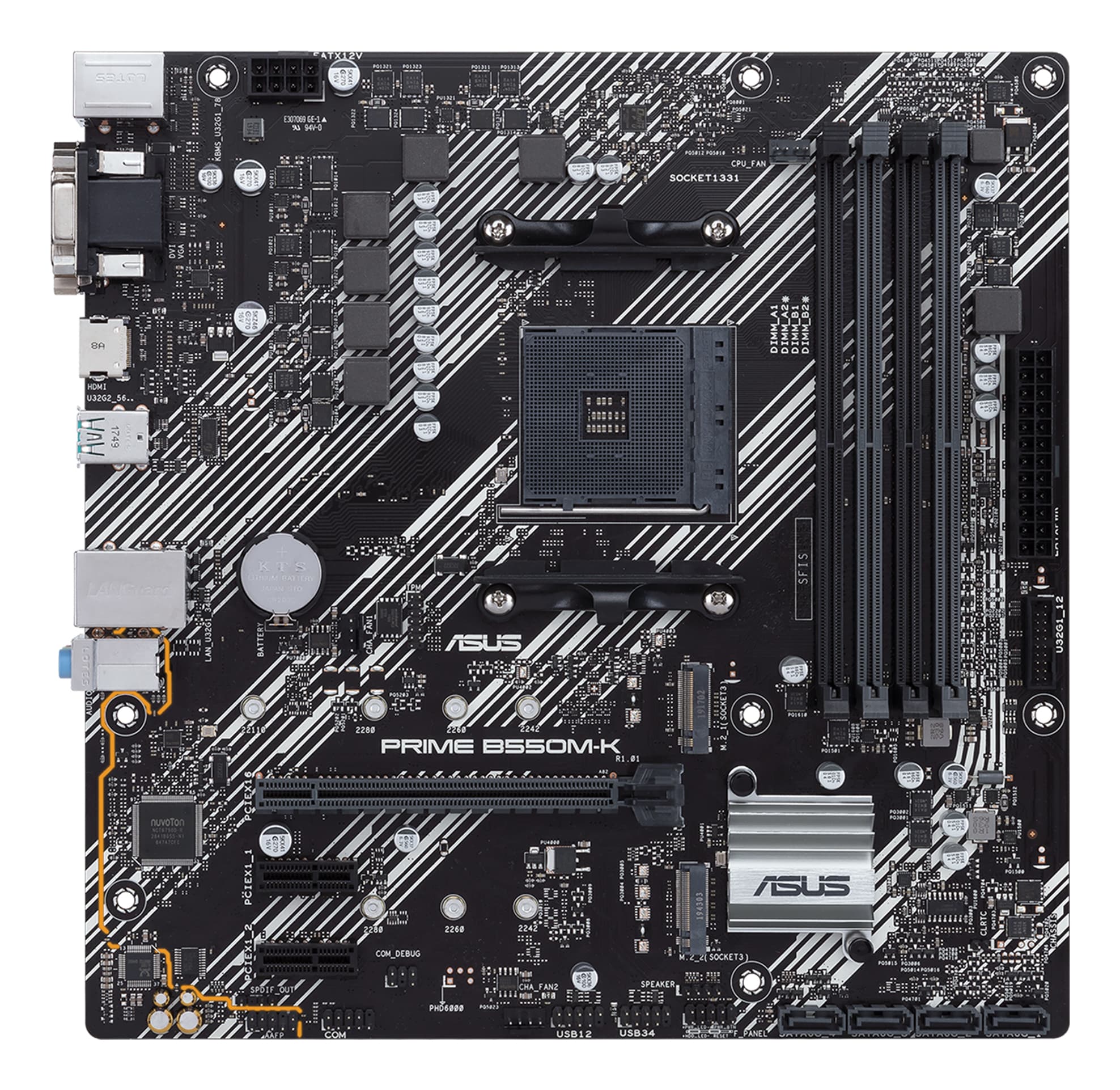 ASUS PRIME B550M-K AM4 DDR4 mATX MB