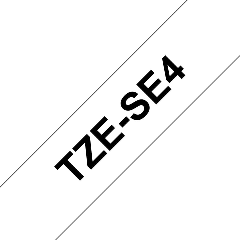 BROTHER TZSE4 security tape 18mm 8m