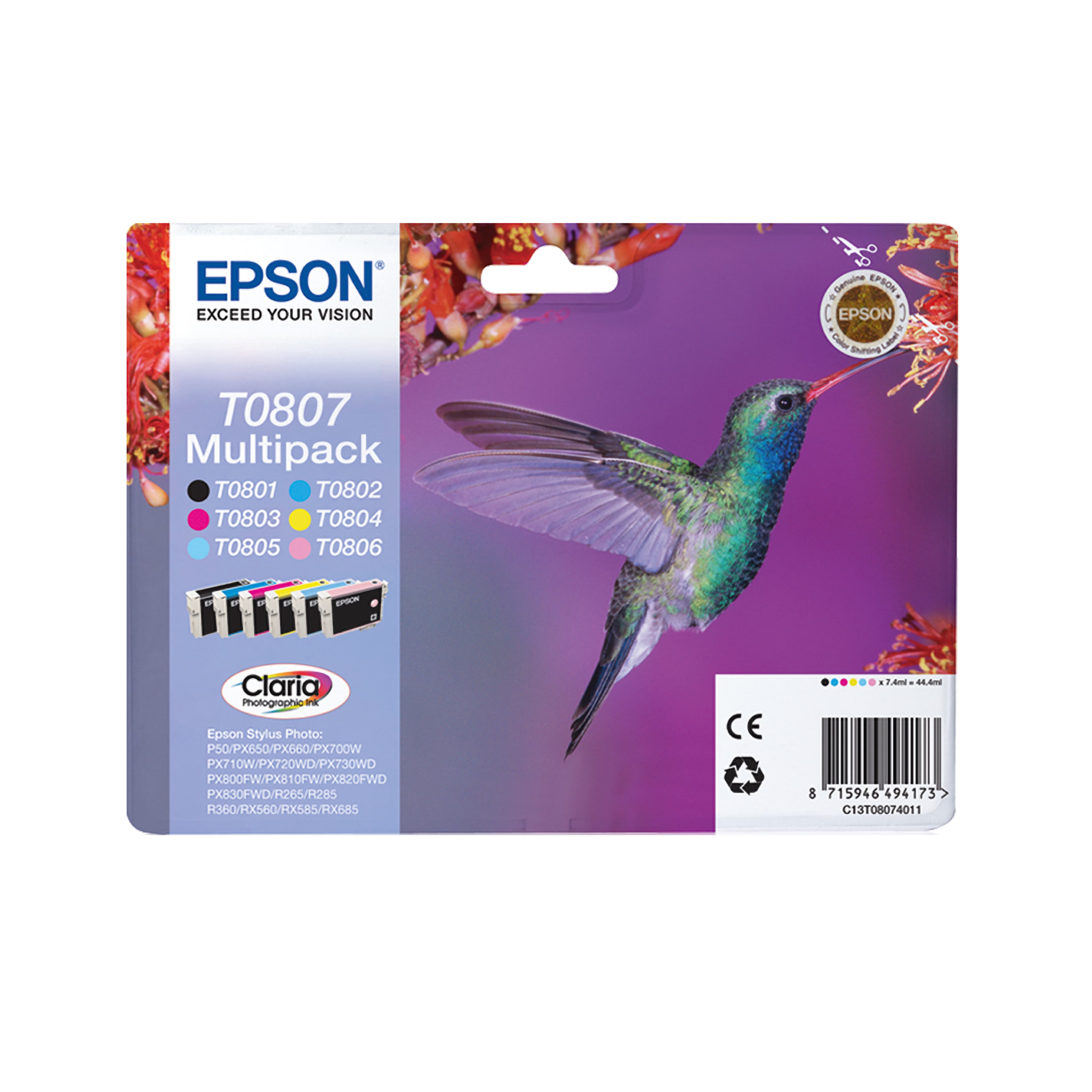EPSON 3LB T0804 ink cartridge yellow