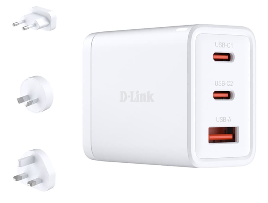 D-LINK 65W GaN Charger 2 USB-C ports