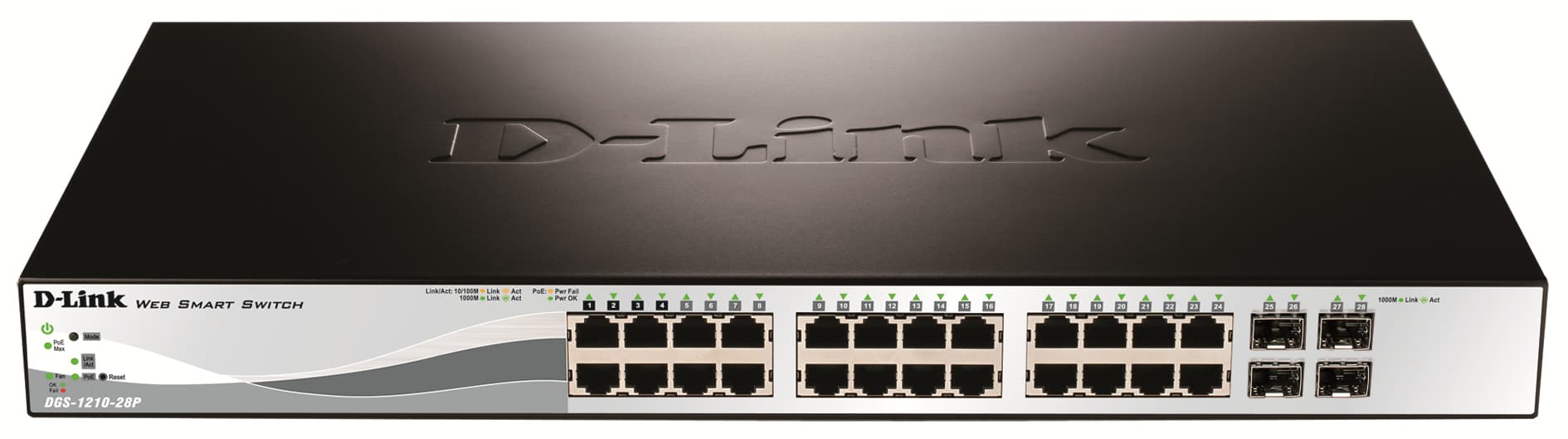 D-LINK 28-Port Layer2 PoE Smart Switch