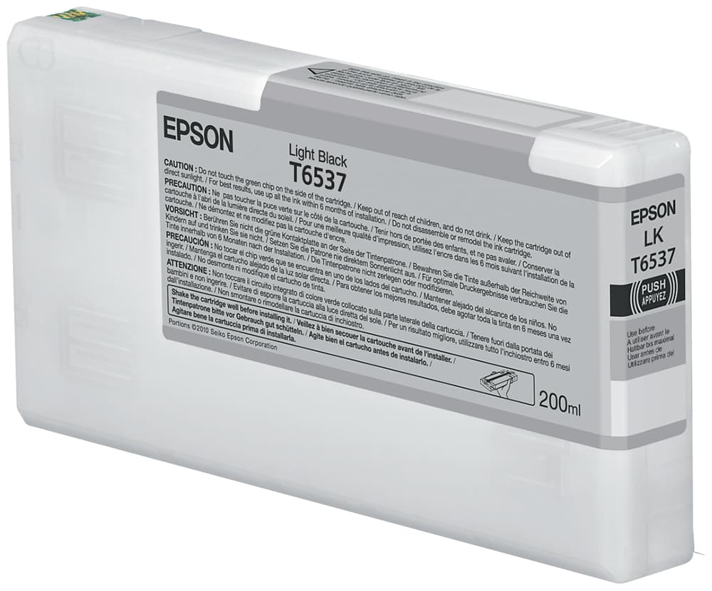EPSON 5LB T6537 ink cartridge light