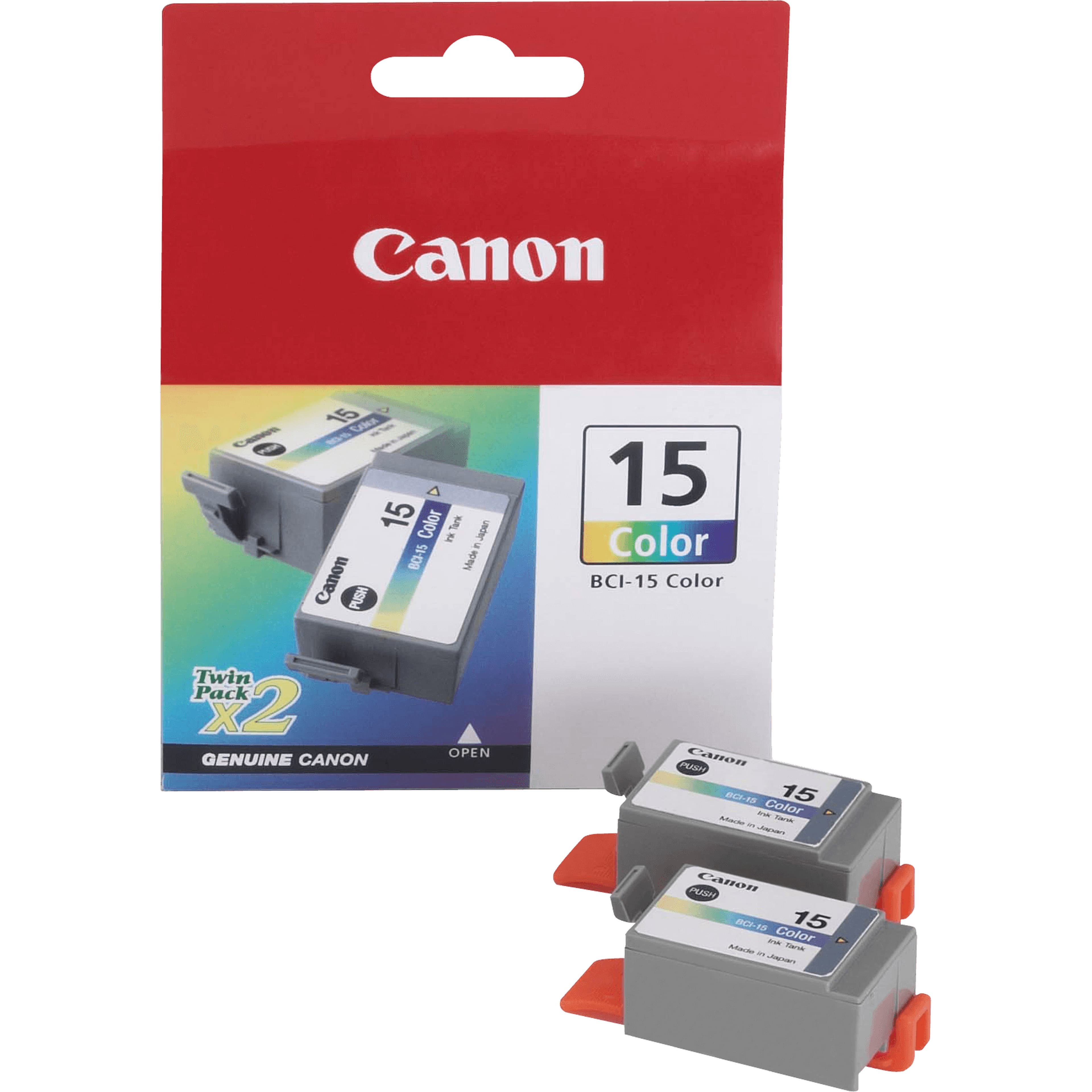 CANON 2x BCI-15c Ink color TP i70 i80