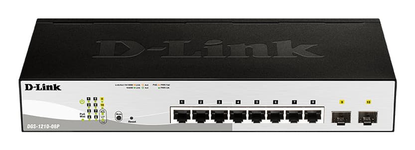 D-LINK 8-Port Layer2 PoE Smart Switch