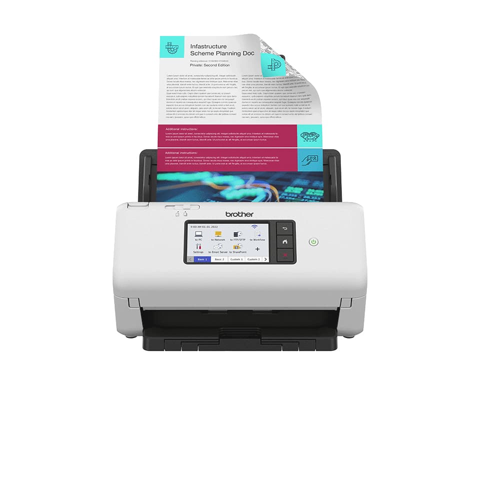 BROTHER ADS-4700W Document scanner Dual