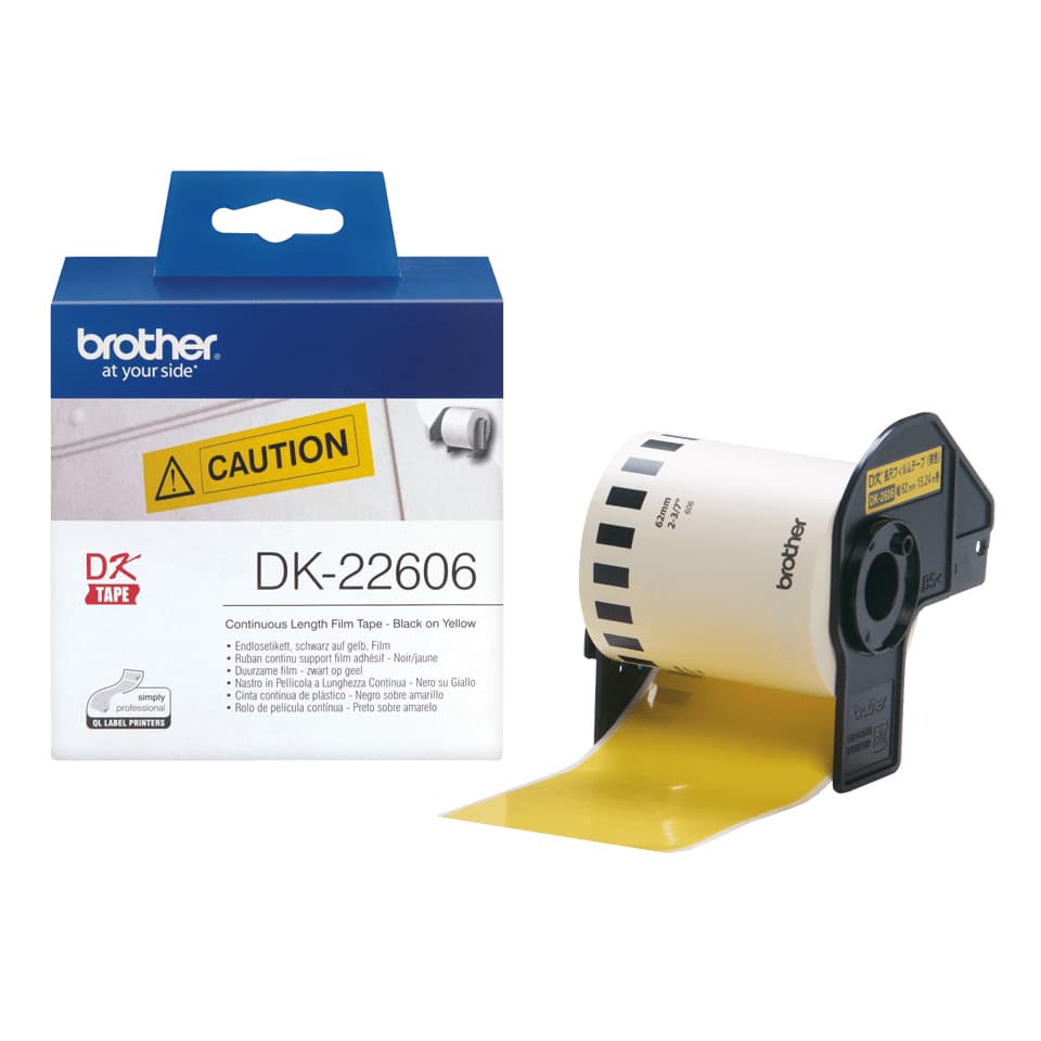 BROTHER DK22606 YELLOW CONTINUOUS FILM T