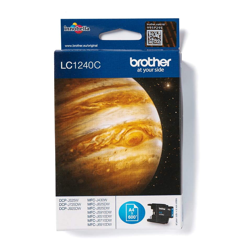 BROTHER LC1240C Ink cyan 600pages