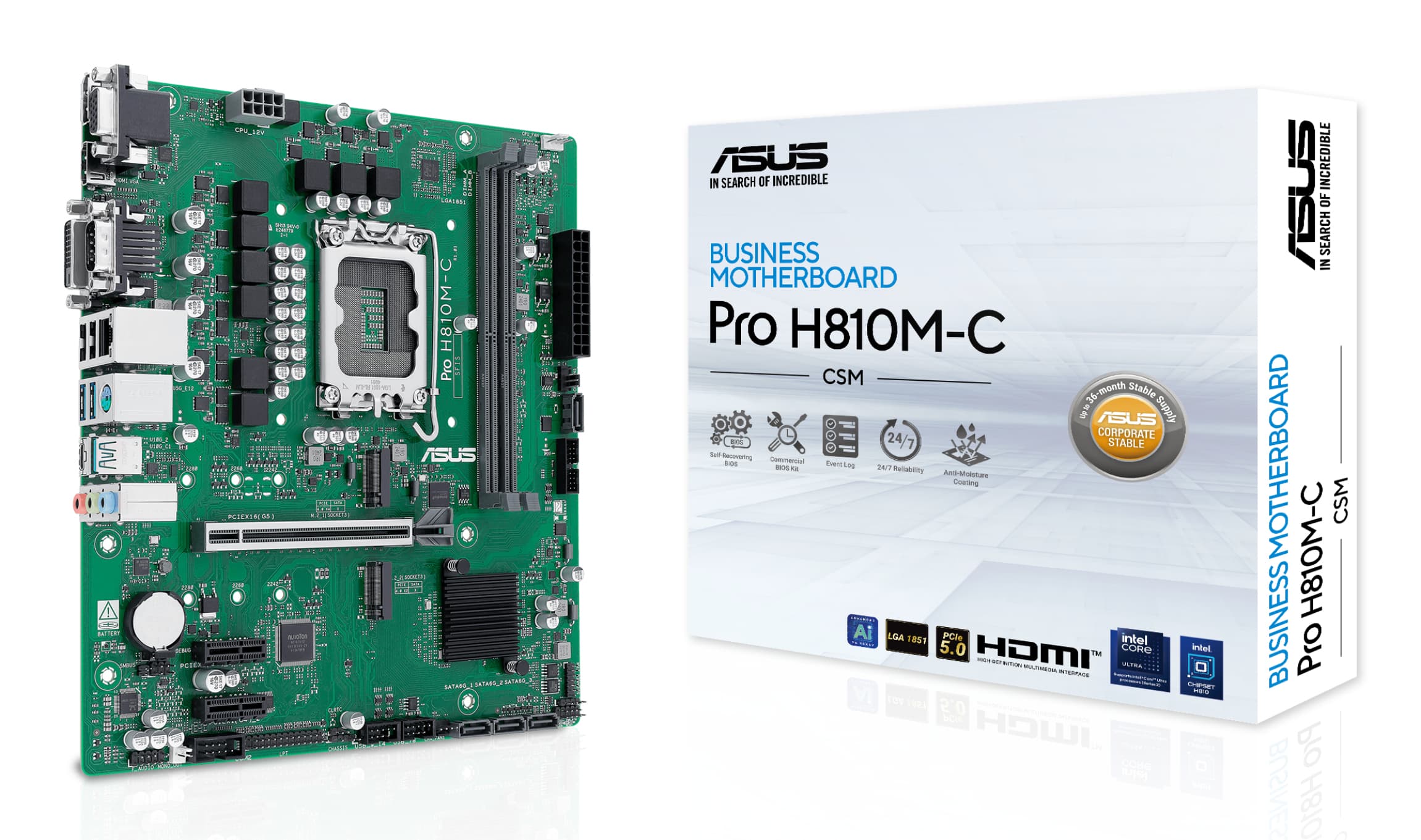 ASUS PRO H810M-C-CSM 1xHMDI 1xDP MB