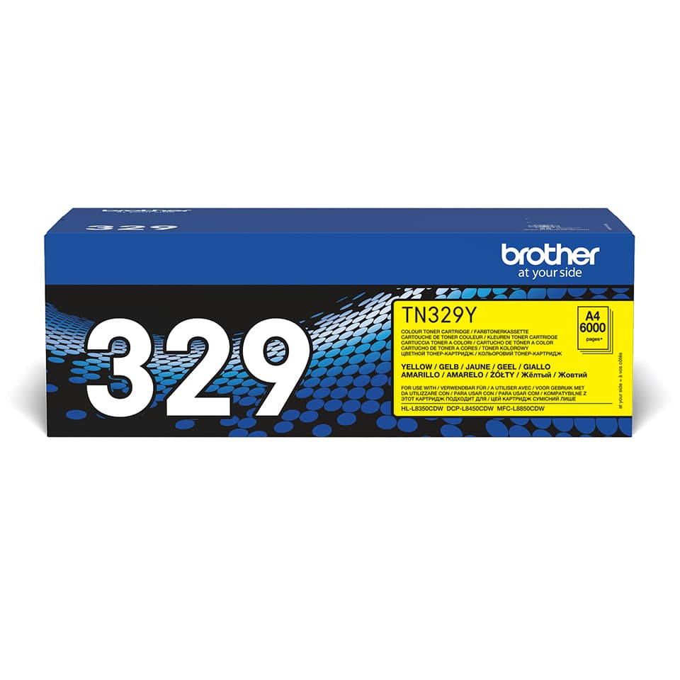 BROTHER TN329Y Toner yellow 6000 pages