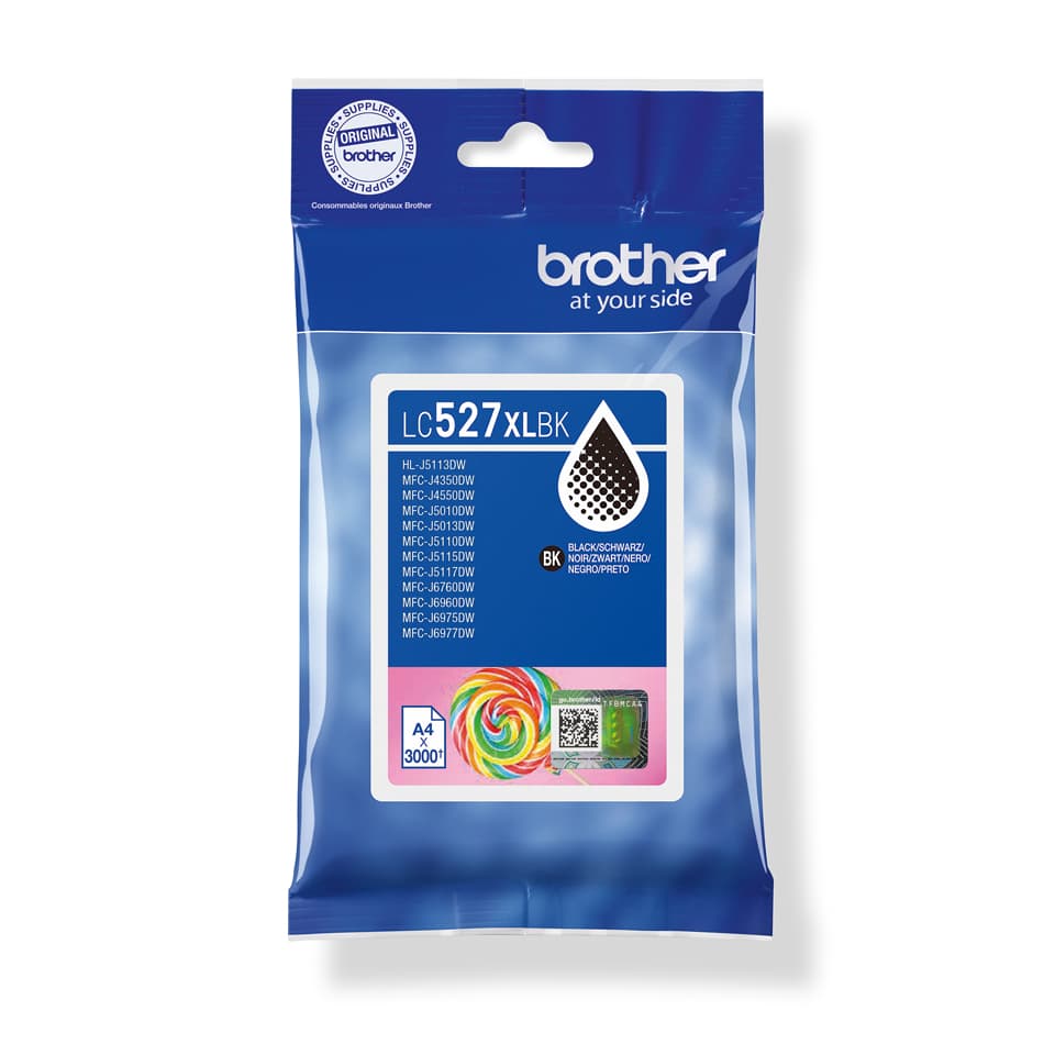 BROTHER Black high yield ink cartridge
