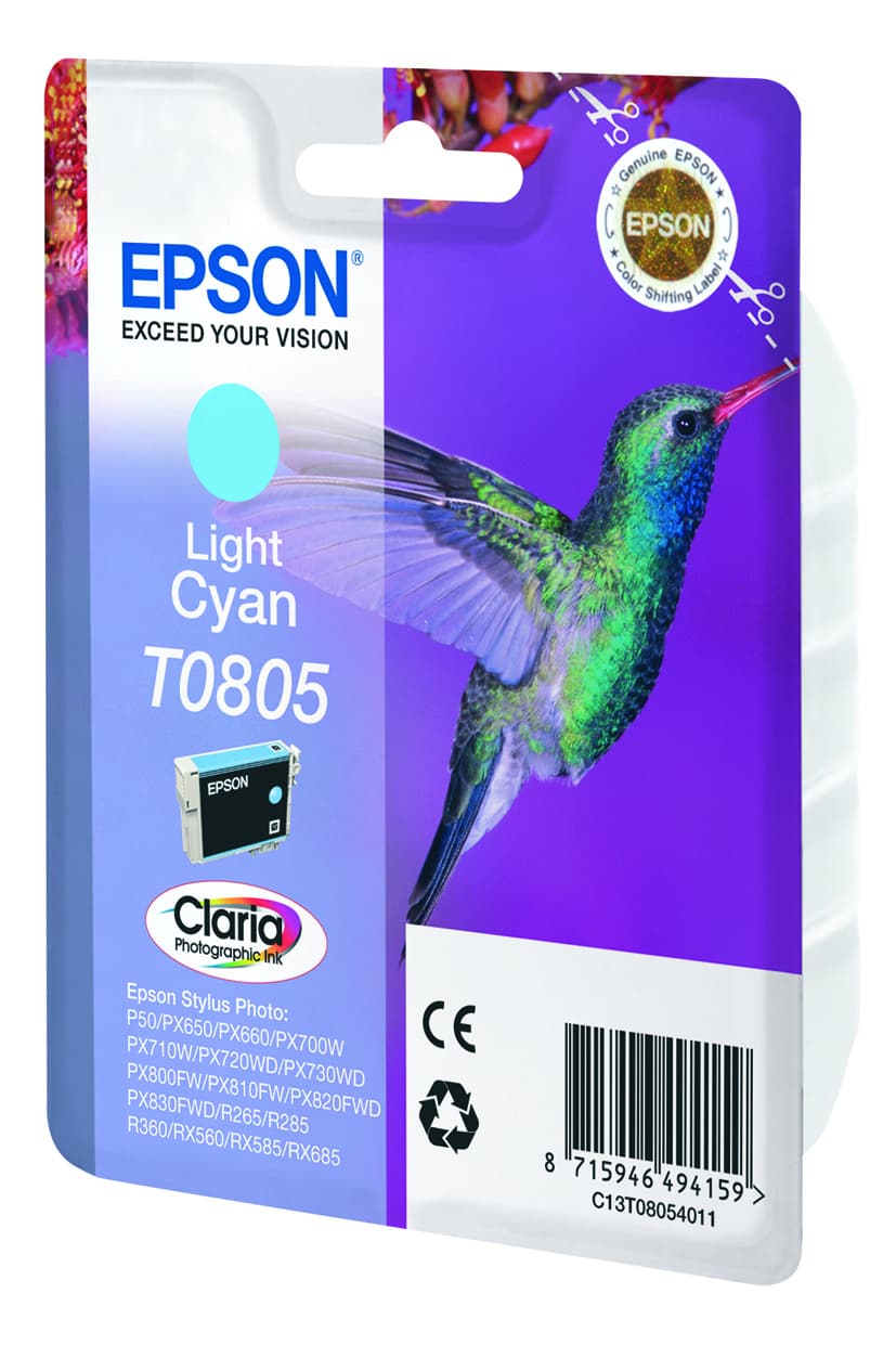 EPSON 5LB T0805 ink cartridge light cyan