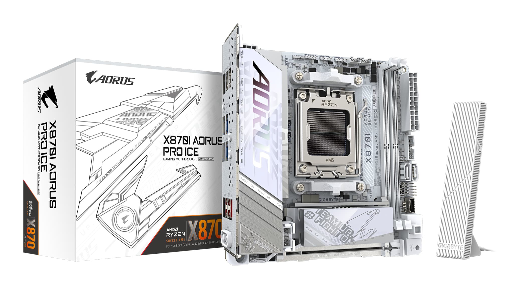 GIGABYTE X870I AORUS PRO ICE AM5 ITX MB