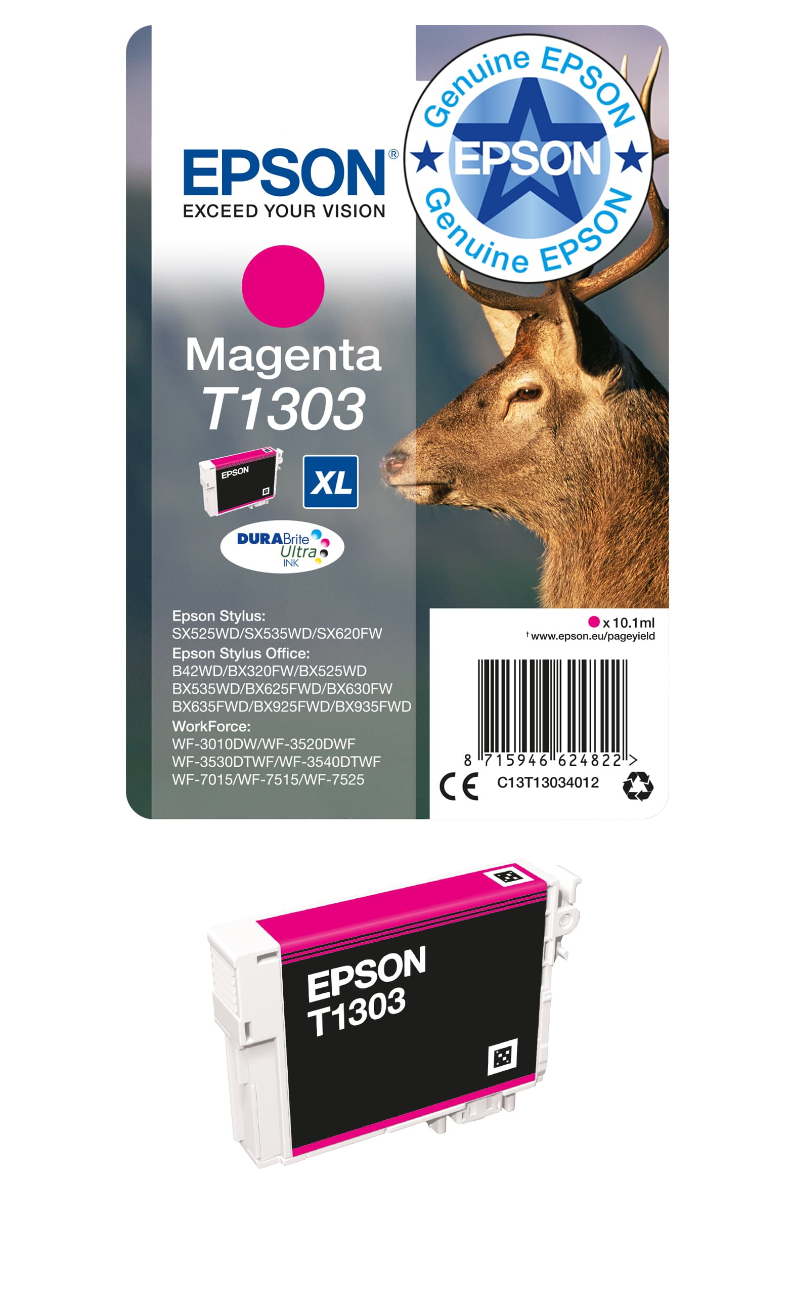 EPSON 1LB T1303 ink c. mag 10.1ml w/s