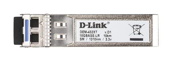 D-LINK 10GBASE SFP+ transceivers