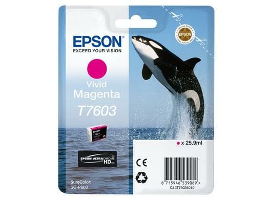 EPSON 5LB T7603 ink cartridge vivid mag