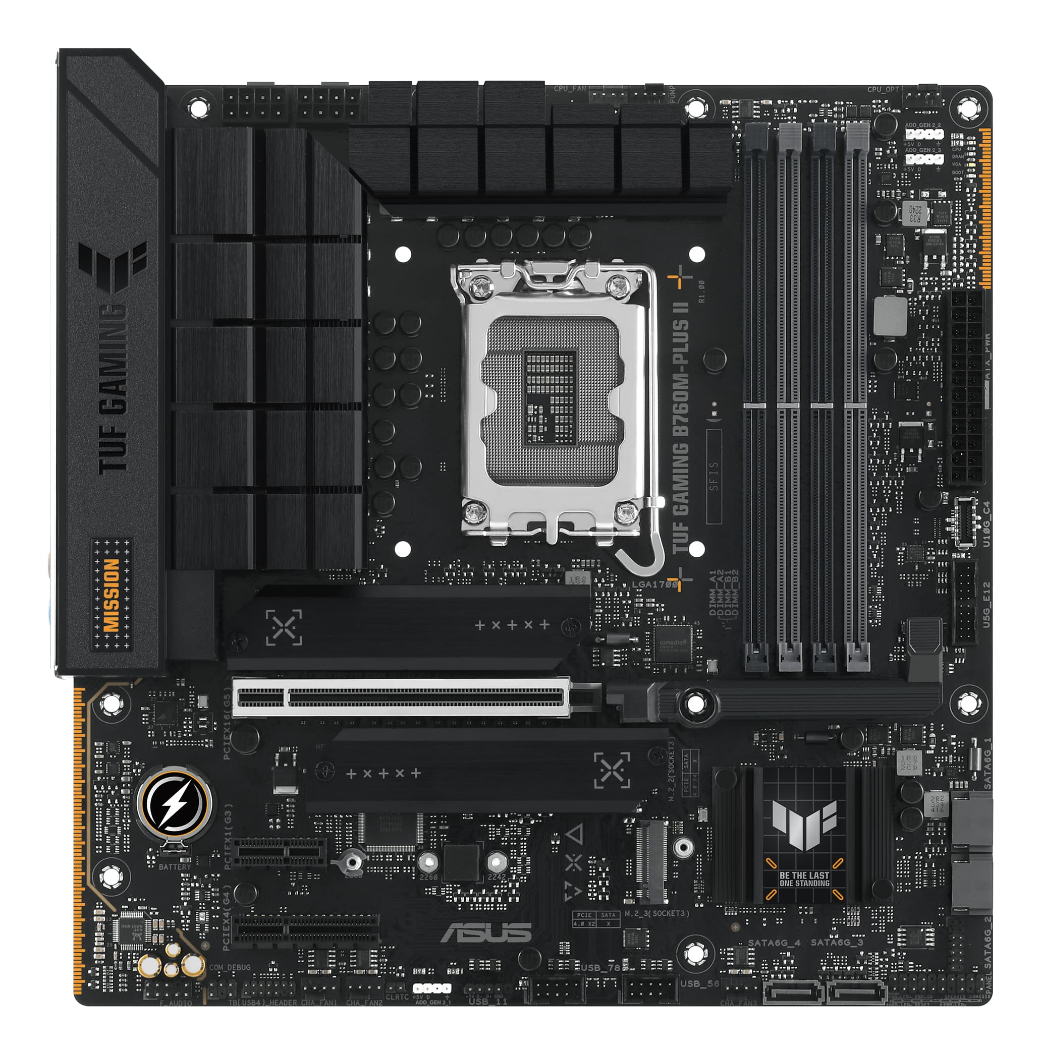 ASUS TUF GAMING B760M-PLUS II LGA1700