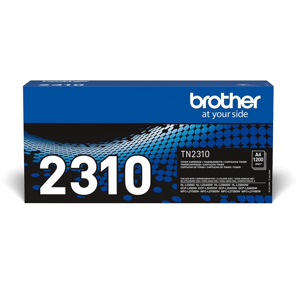 BROTHER TN2310 black toner 1200 pages