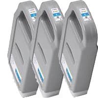 CANON 3x PFI-703C ink cyan iPF815