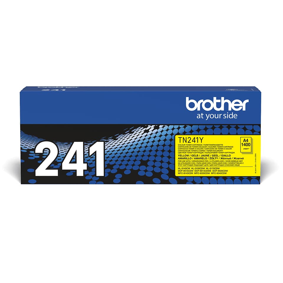 BROTHER TN241Y Toner yellow 1400 pages