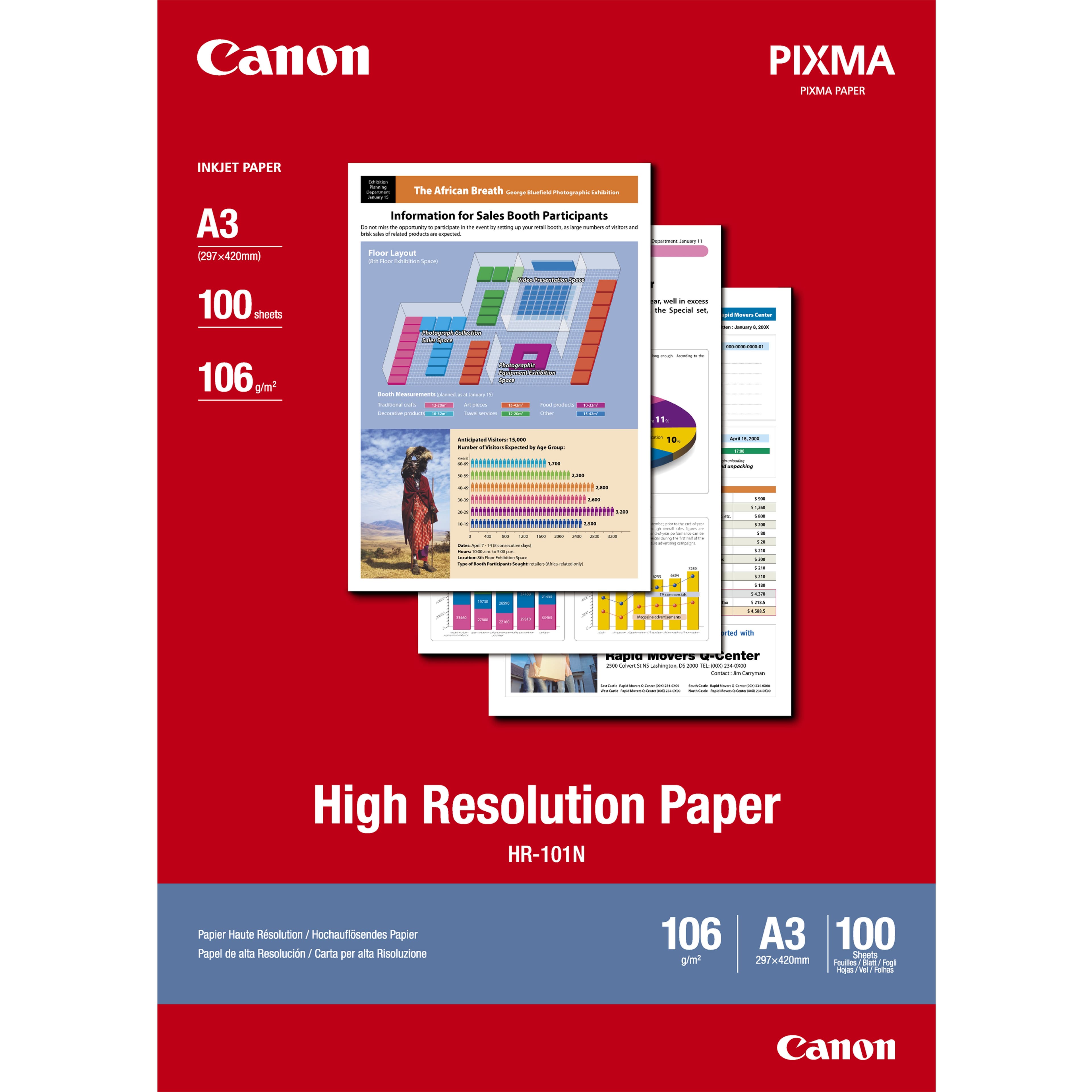 CANON HR-101 paper A3 100sheet